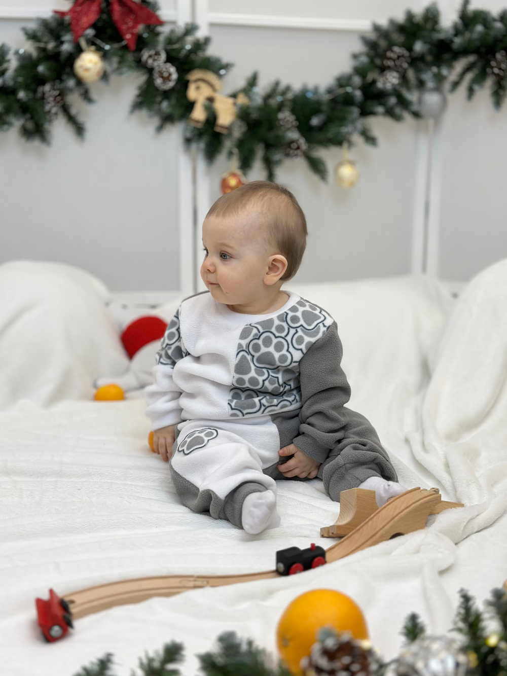 Флисовый костюм Лапки