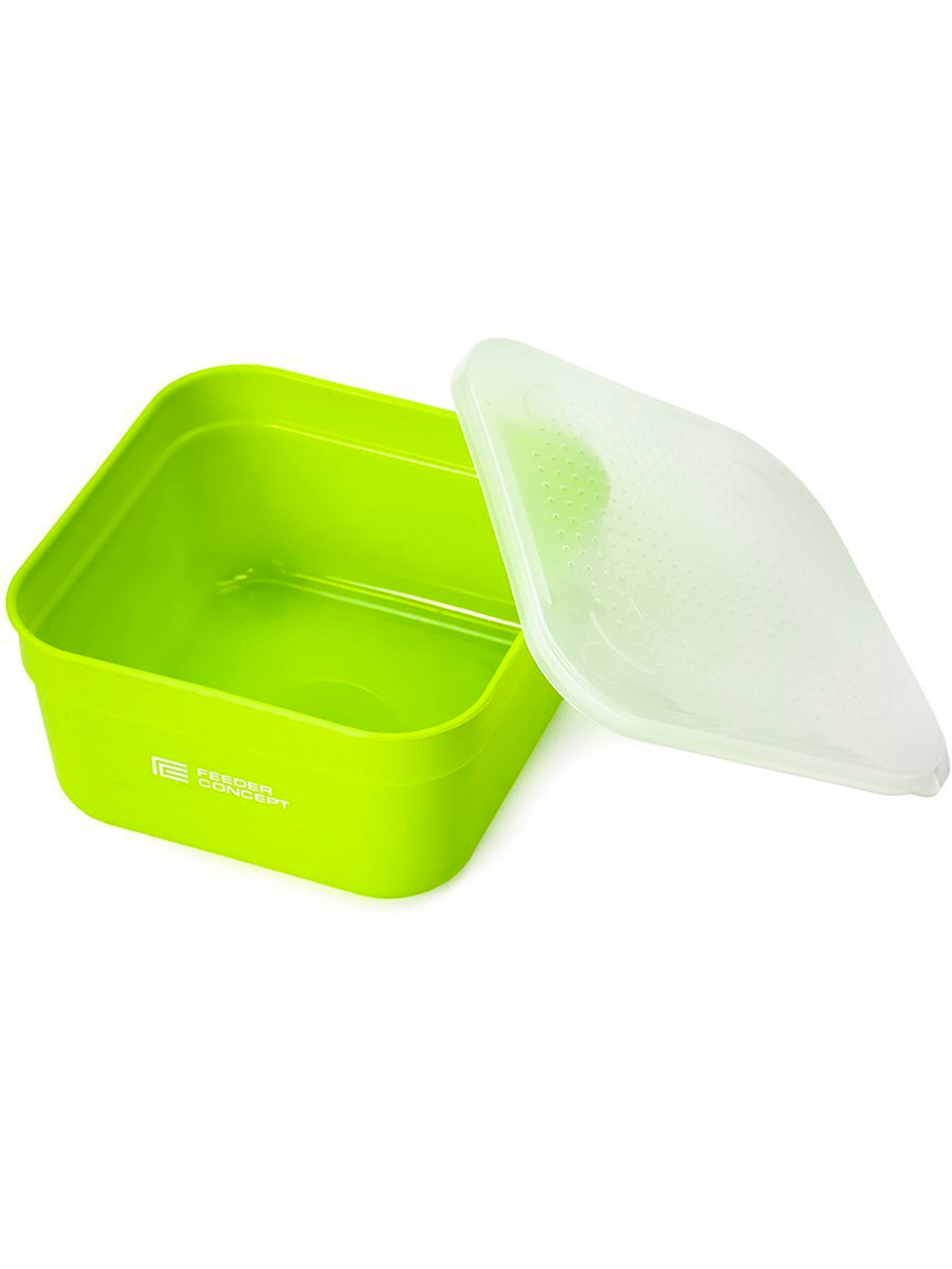 Коробка рыболовная для наживки с крышкой FEEDER CONCEPT BAIT BOX р.L