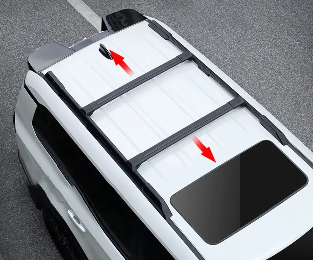 Рейлинги на крышу для Lexus GX 550 2024+ GX550 Лексус обвес на крышу крепление