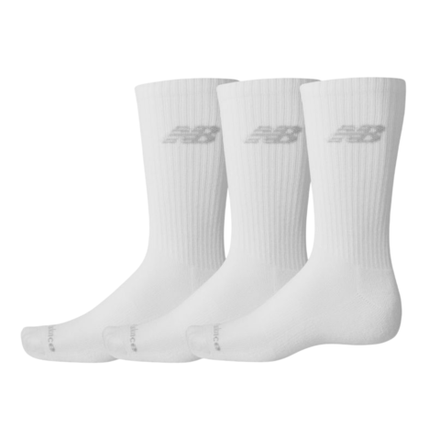 Теннисные носки New Balance Performance Basic Crew 3P - white