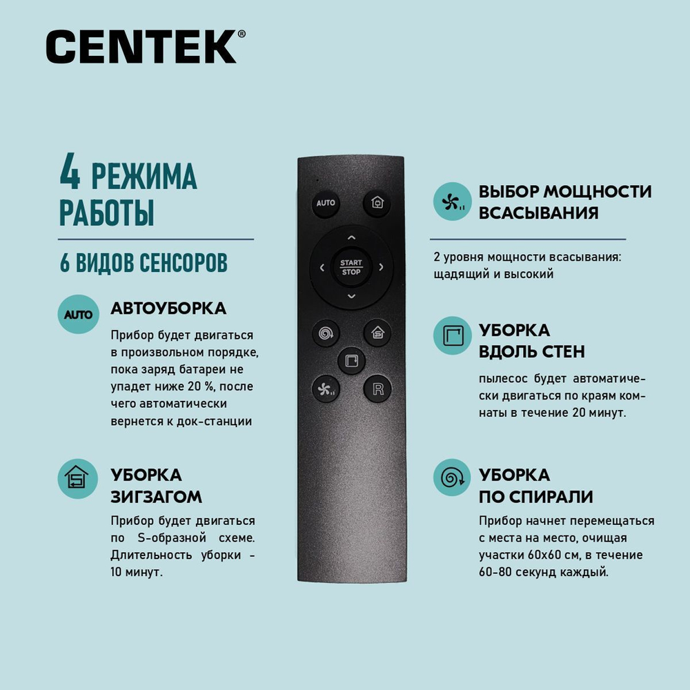 Робот-пылесос Centek CT-2701