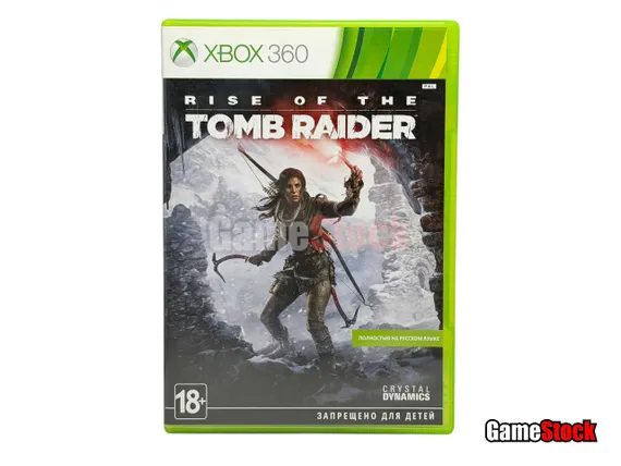 Xbox 360 Rise of the Tomb Raider (Б/У, Полностью на русском языке)