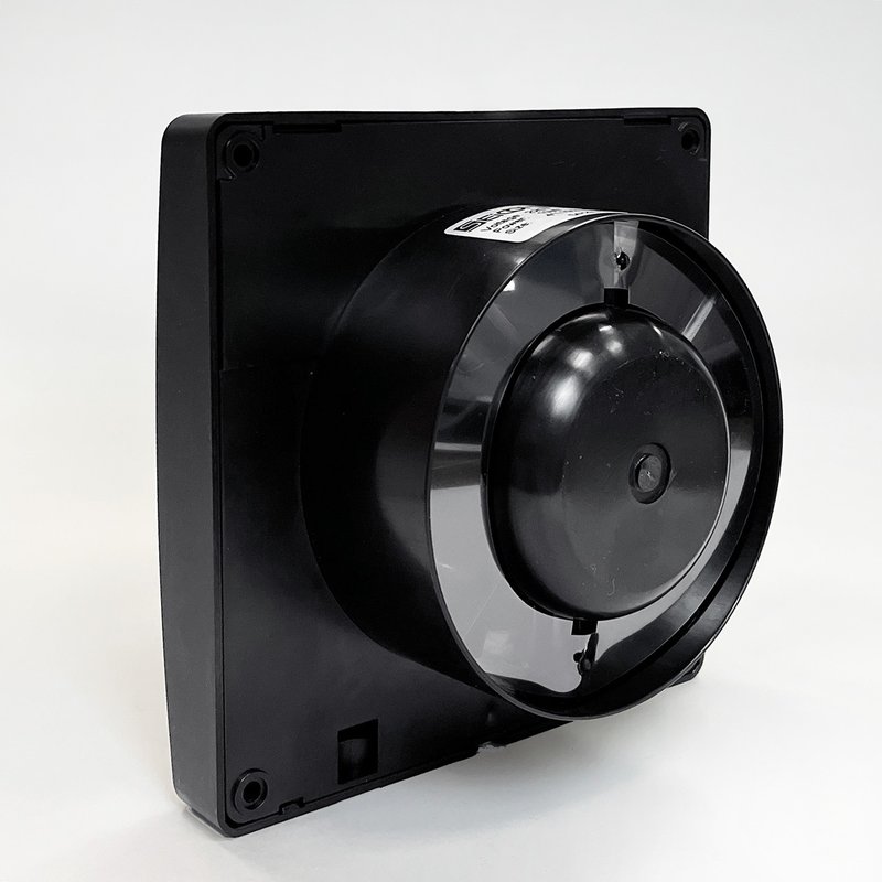 Накладной тонкий вентилятор Seicoi SMPS04-01 Black