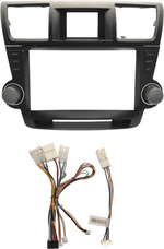 Магнитола для Toyota Highlander 2 XU40 2007-2013 (рамка с крутилками и кнопками) - Teyes CC4-PRO монитор 10.36" 2K QLED на Android 13, Snapdragon 778G, AI, CarPlay, DSP, 4G SIM-слот