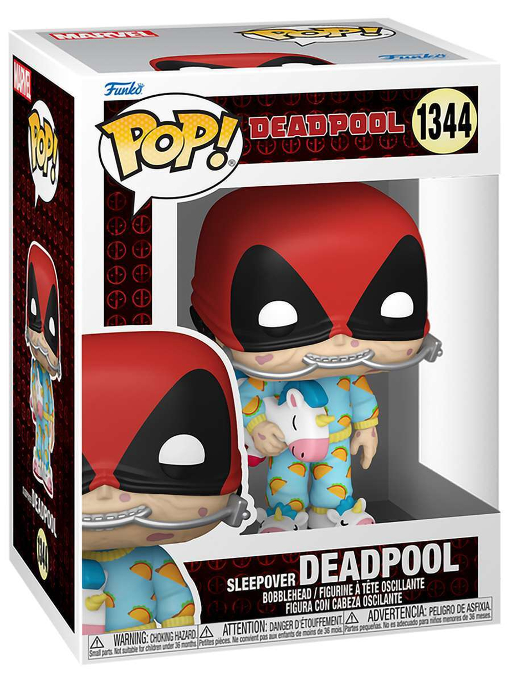 Фигурка Funko POP! Bobble Marvel Deadpool Sleepover Deadpool (1344) 76079