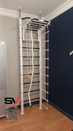 Монтаж шведской стенки Sv Sport враспор