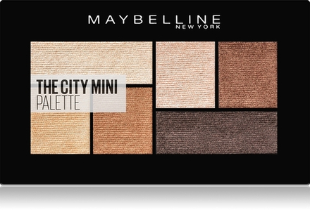 MAYBELLINE NEW YORK The City Mini Palette - палитра теней для век, 6 g