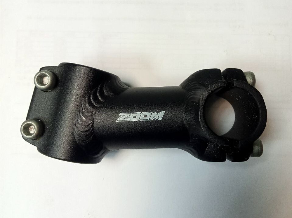 Вынос руля спортивный алюминий Zoom, L75, цвет черный