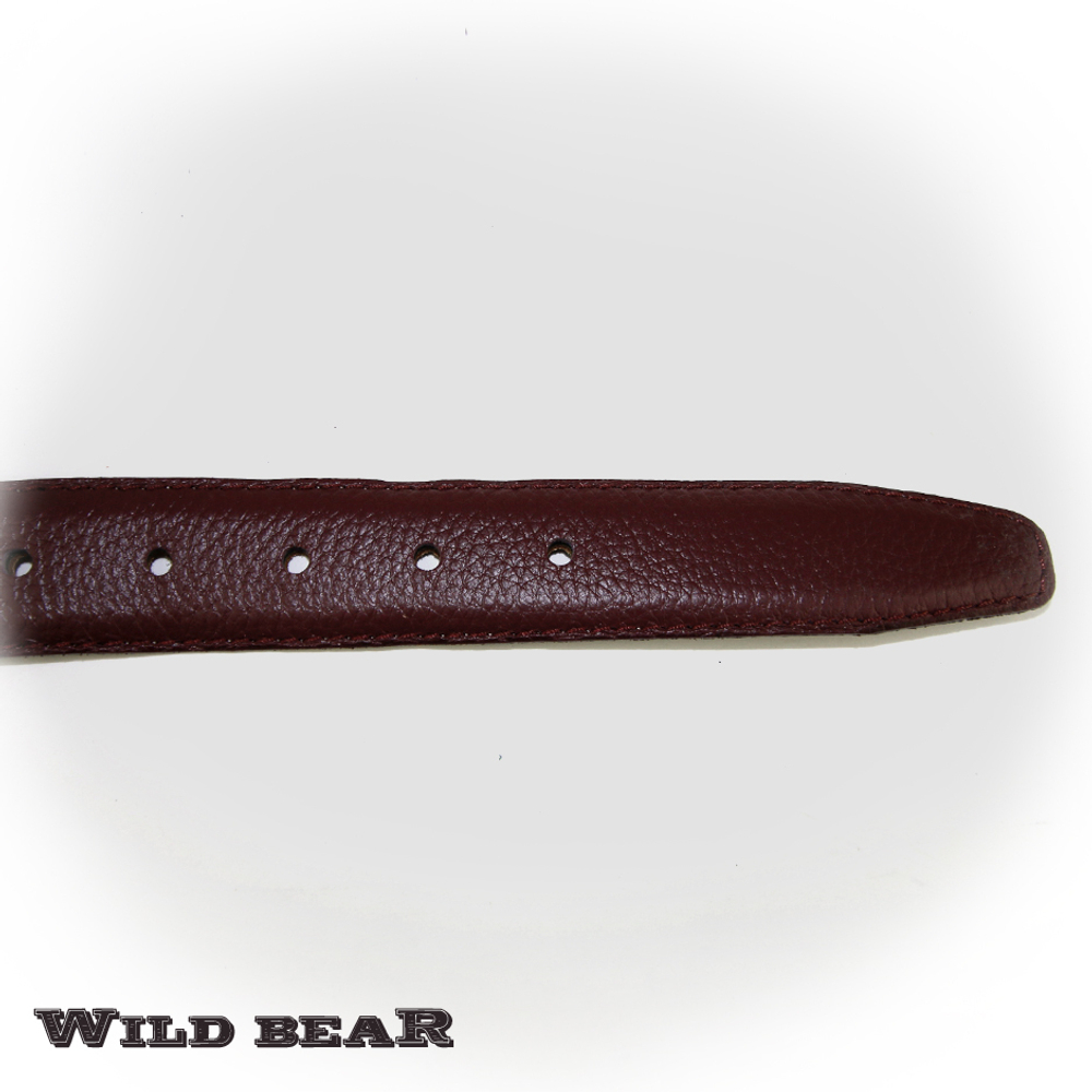 Ремень WILD BEAR RM-015f Vinous Premium