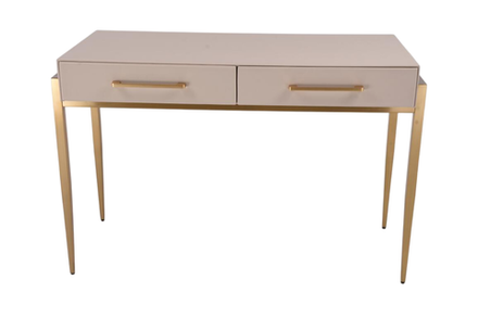 Стол-консоль Ist Casa Роззи с 2-мя ящиками, 120х55х78 см, бежевый