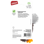 Gigwi REFILLABLE CATNIP Игрушка для кошек Утка с кошачьей мятой 13см