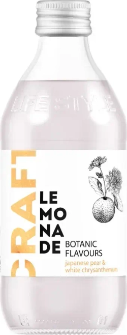 Лимонад StarBar Craft Японская груши и Белая Хризантема, 330 мл