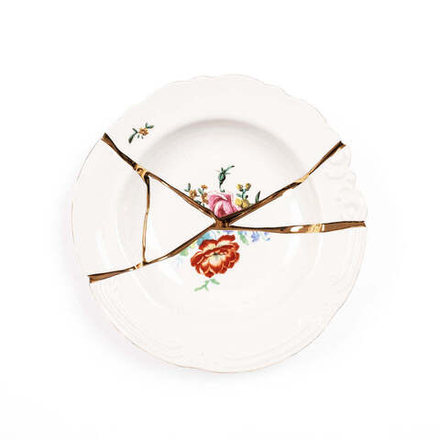 Тарелка суповая Seletti Kintsugi №2 (22 см)