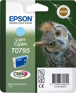 Epson Owl T0795 струйный картридж 1 шт Подлинный Светло-голубой C13T07954020