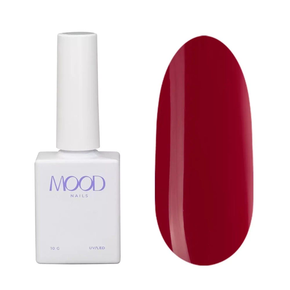 Гель-лак MOODNAIL Raspberry Red, 10г