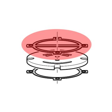 Уплотнение 1 ст Coltri MCH-8 #3.2