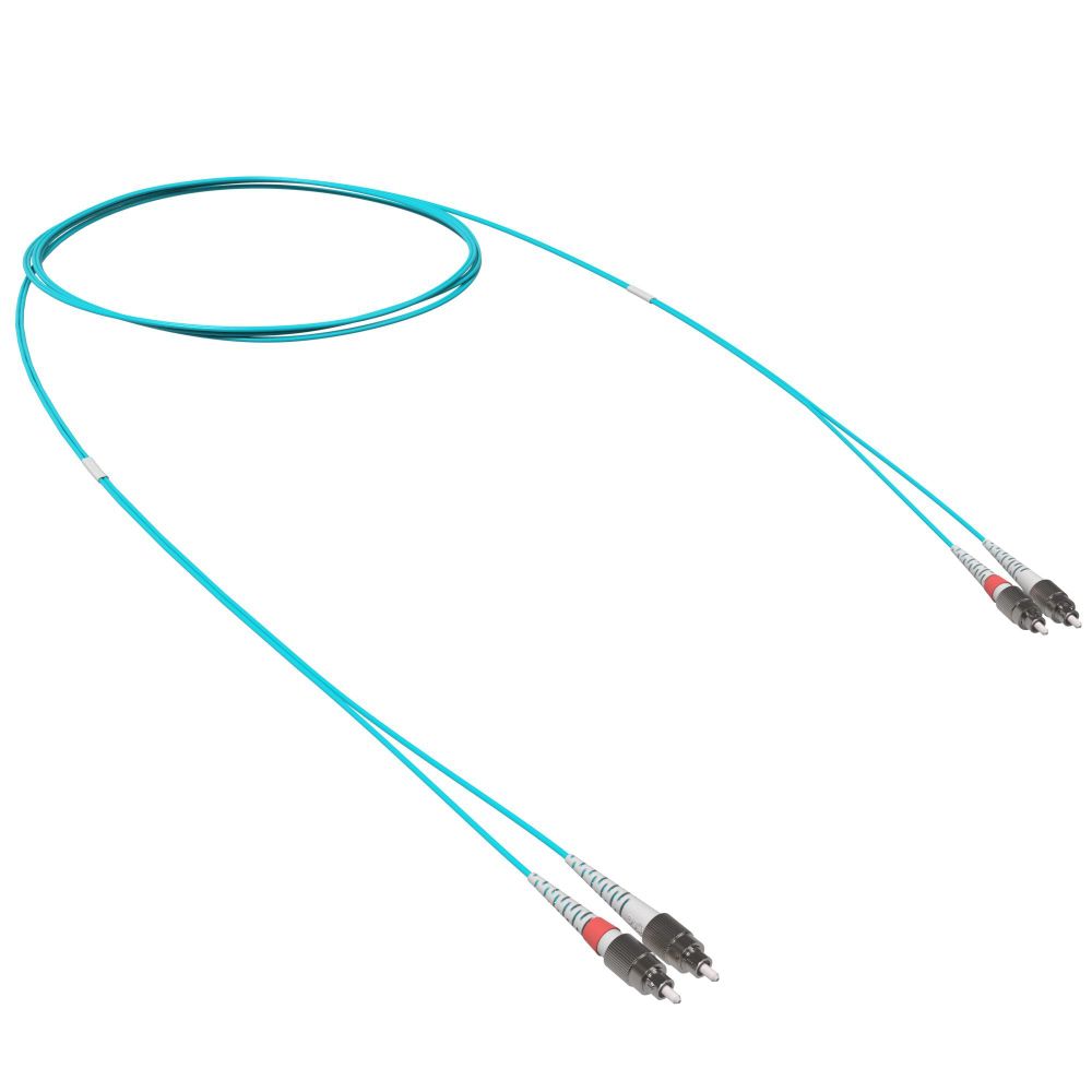 Оптический коммутационный шнур Duplex FC-UPC/FC-UPC, 50/125 OM3, 20 м