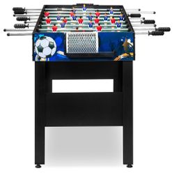 Игровой стол - футбол "Flex" (122x61x78.7 см, синий)