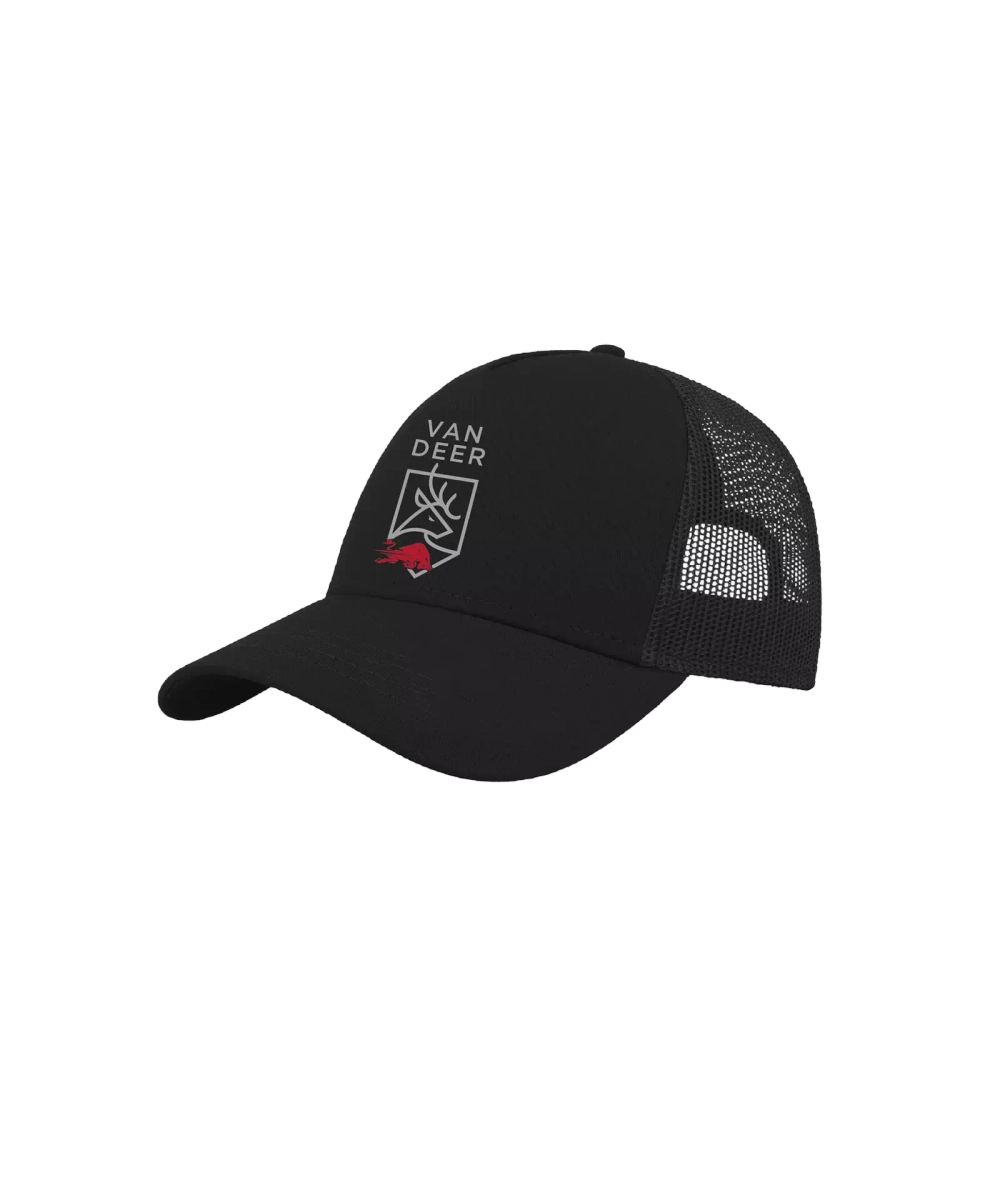 VAN DEER  бейсболка Trucker Cap black