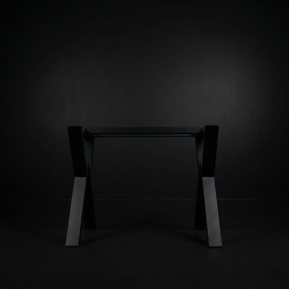 Подстолье из металла в стиле лофт №25