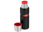 Термос для напитков THERMOS KING SK-2000 RCMB 0.47L, нержавеющая сталь, винтовая пробка, цвет чёрный