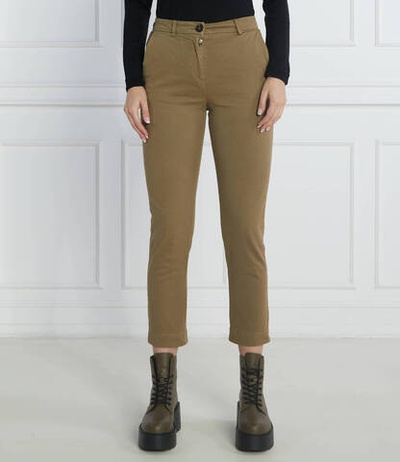 штаны camilla Pinko - оливковый(1J112G A09R)