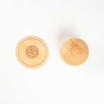 Масленка из дерева Сибирский Кедр для сливочного масла MS9