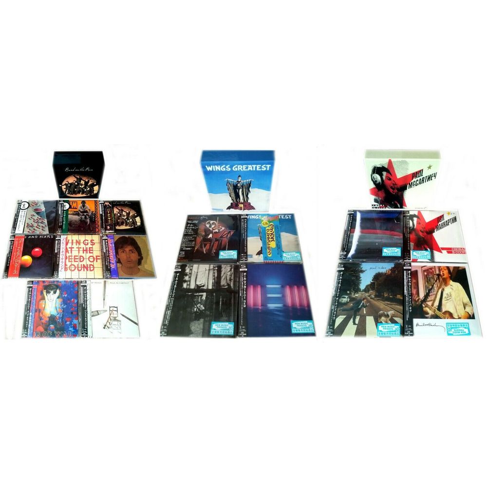 Комплект / Paul McCartney &amp; Wings (17 Mini LP SHM-CD + Boxes)