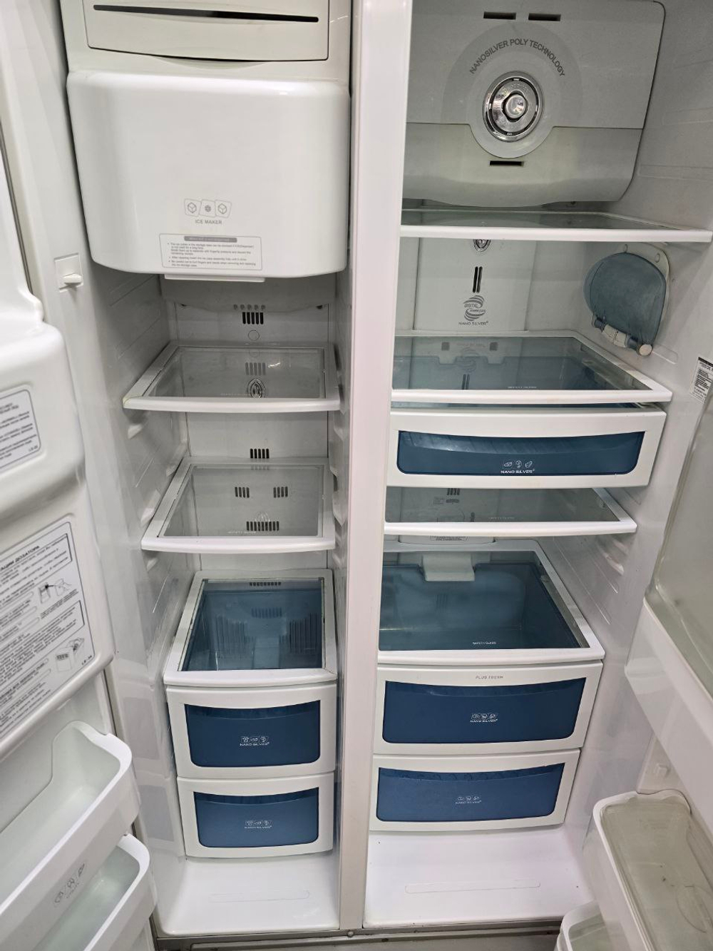 Холодильник DAEWOO FRS-L2011IAL серебристый