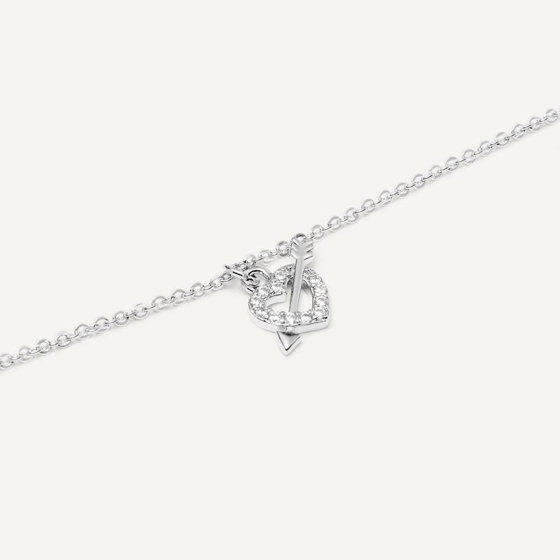 Колье Капля и Сердце