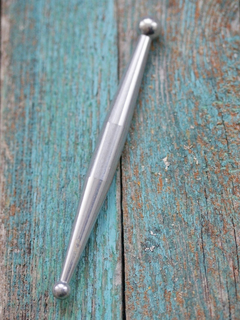 Джамбо алюминевый. Стек с шариками гантель