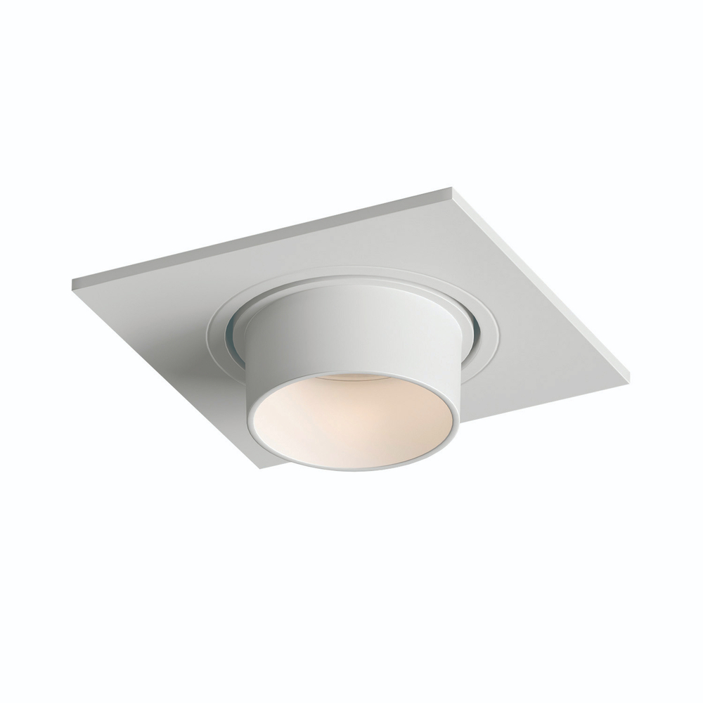 DK3121-WH Встраиваемый светильник, IP20, до 15 Вт, LED, GU5,3, белый, пластик