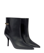 Кожаные ботильоны