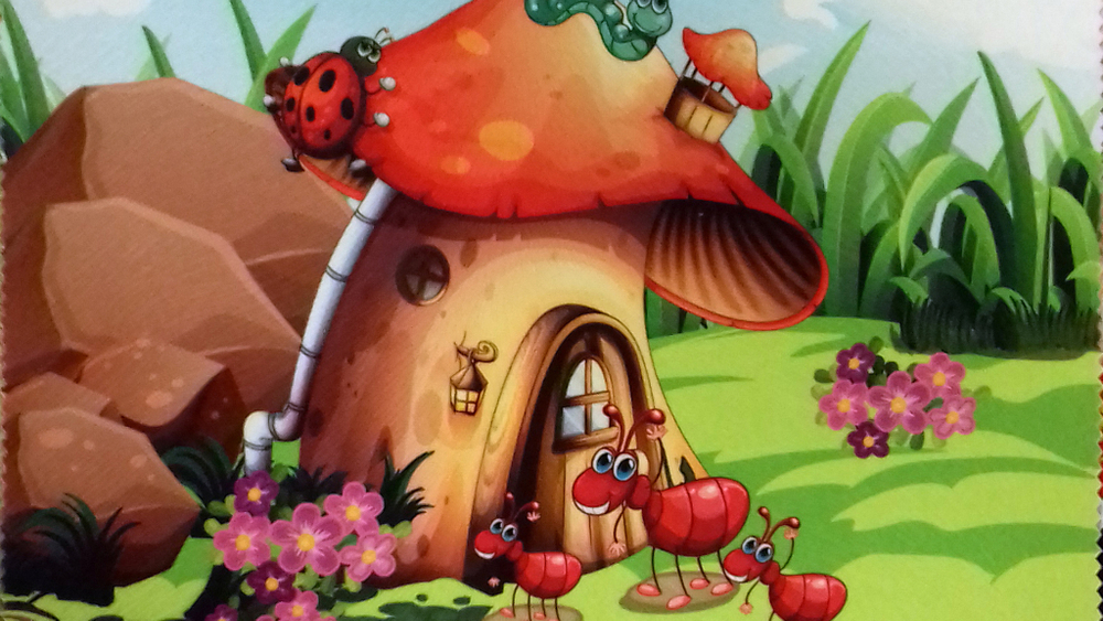 Микровелюр Xpoint (Икспоинт) 0005.01 В гостях у сказки