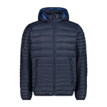 Куртка CMP Man Jacket Fix Hood , артикул 32K3167, цвет BLACK BLUE (N950)