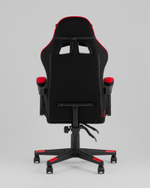 Кресло спортивное TopChairs Shadow ткань черно-красный