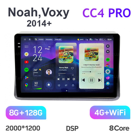 Teyes CC4 Pro 9" для Toyota Noah, Voxy 2014+