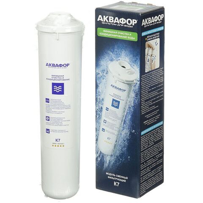 Картридж сменный Аквафор, М К1-07, ИО6385, финиш очис, кондиц воды
