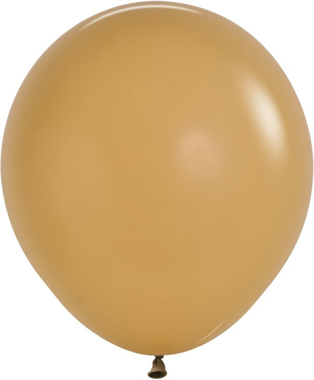 Шар (18""/46 см) Кофе Латте (073), пастель, 1 шт.
