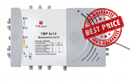 Мультисвитч TMP 5X12 TRIAX