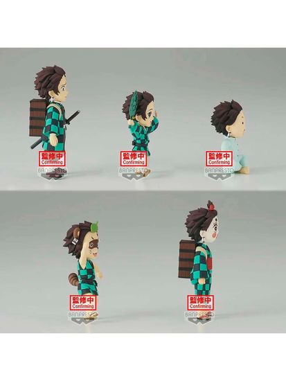 Фигурка Аниме Клинок рассекающий демонов WCF Tanjiro Kamado 7см 1шт.