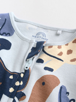 Комбинезон / Cлип для малышей Next F35-918, 4 шт., Молочный, Синий