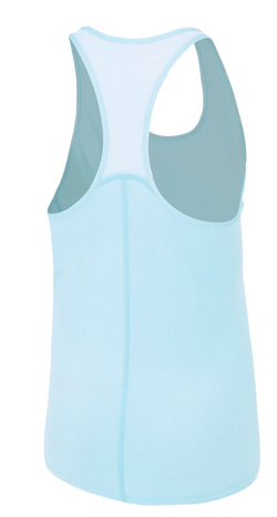 Женский топ теннисный Under Armour HeatGear Armour Racer - небесный