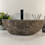 Раковина из речного камня RS-65252 45*37*15 0856