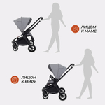 Детская коляска Rant Basic Energy 3 в 1 Grey 2024