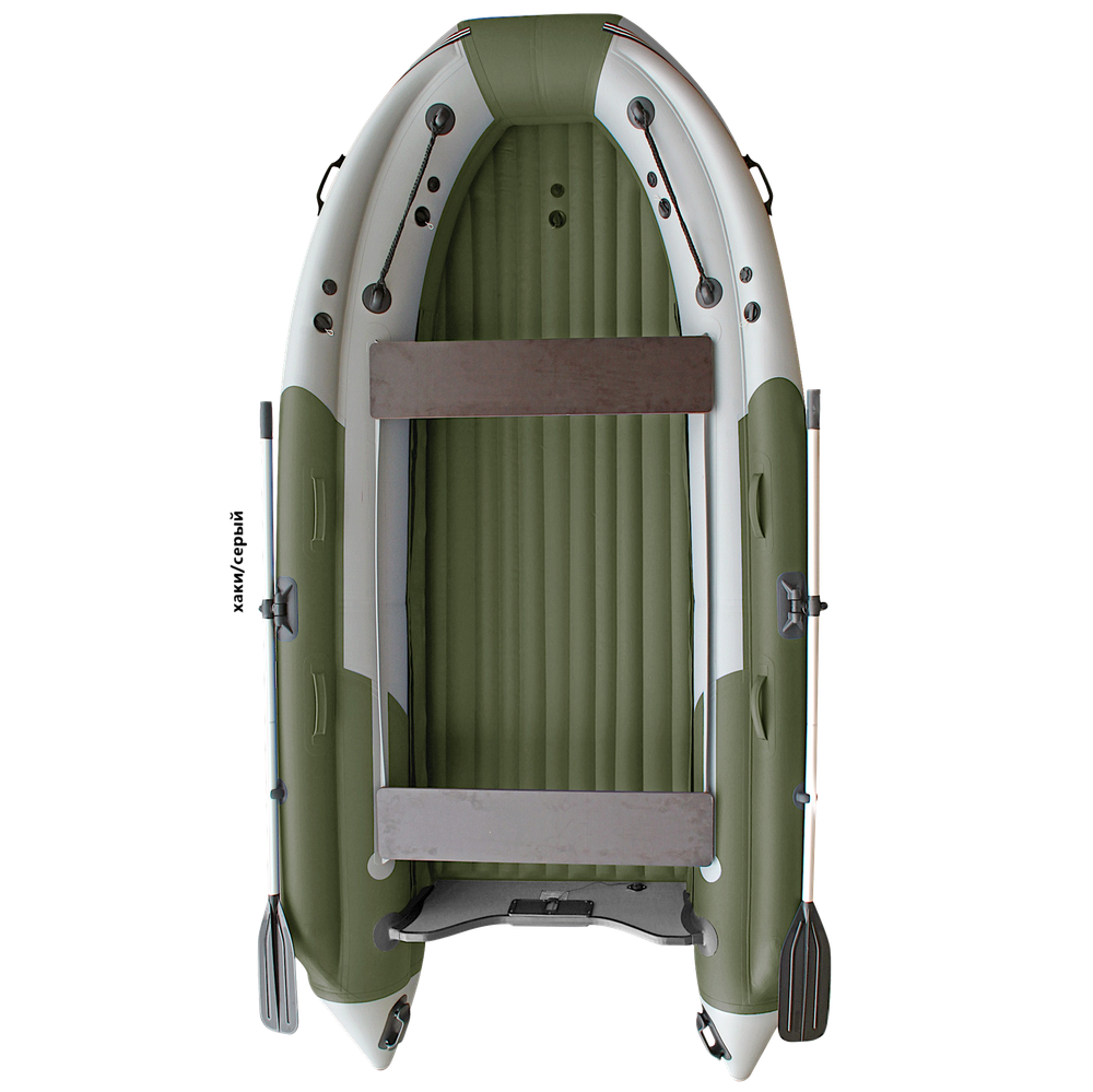 Лодка ПВХ Angler SKAT Тритон 400NDFi с Интегрированным фальшбортом ( Скат 400Fi ) -