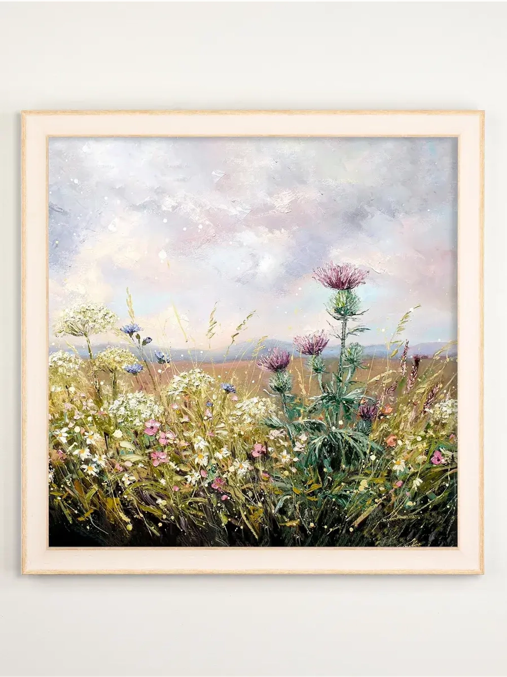 Картина на стену интерьерная на холсте 44х44 см