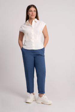 Блузка женская 4298зп, шампань #467Шам094298зп