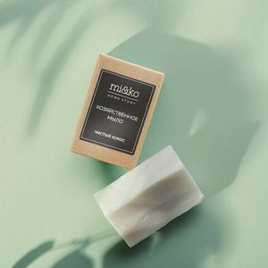 Хозяйственное мыло mi&ko "Чистый кокос", 175 г