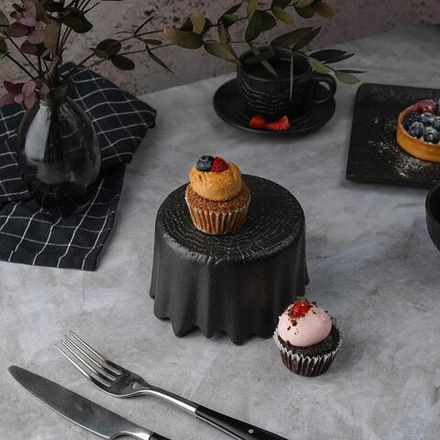 Блюдо круглое для подачи d 12 см h7 см   P.L. Proff Cuisine [6]